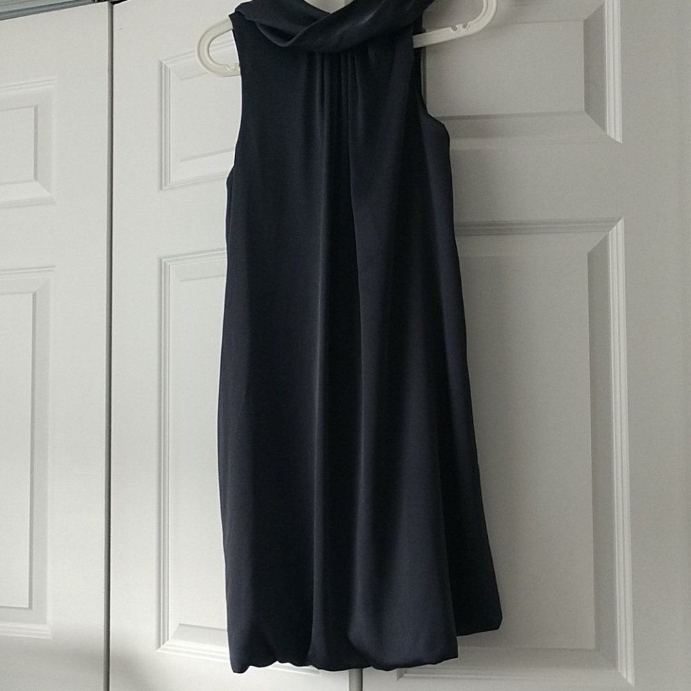 Metallic grey dress